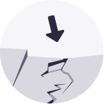 Surface problem icon